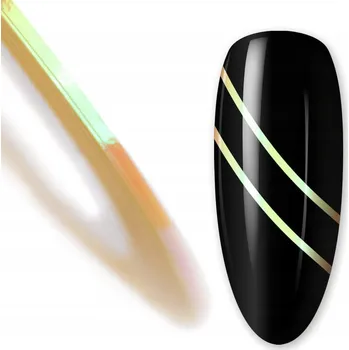 Nitková páska na zdobení nehtů, samolepka #11