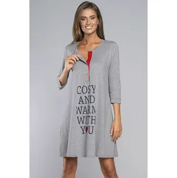 Dámská noční košile Italian Fashion Balsam r.3/4 barva: melange L