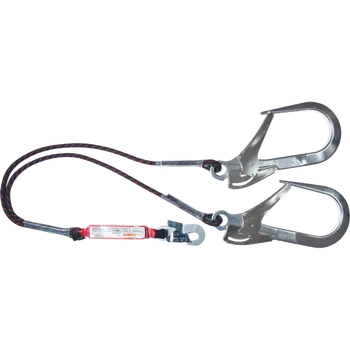 Úvazek Lanex Tlumič pádu 1,6m dvojitý,2karabiny 100mm