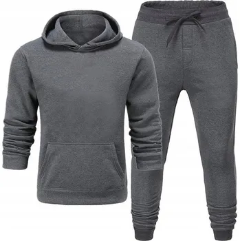 PÁNSKÁ TEPLÁKOVÁ SOUPRAVA KALHOTY, MIKINA ax0235 - XL