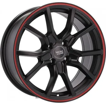 Alu kolo RACING LINE Alu kola Racing Line B5253 7.0x16 5x114.3 ET40 Blhm - Black Half Mat 67.1