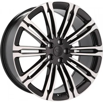 Alu kolo RACING LINE Alu kola Racing Line 3S1066V 9.5x23 5x120 ET42.5 Mb - Polished + Black 72.6
