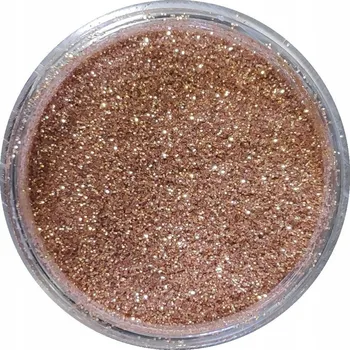 Duo třpytivý prach pro zdobení nehtů Tmavě Zlatá