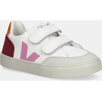 Dívčí tenisky Dětské kožené tenisky Veja Small V-12 bílá barva, XV0520979 XV0520979C.28.35 00X, EUR 28