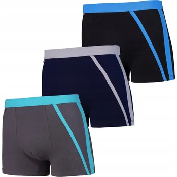 Pánské spodní prádlo 3x Pánské boxerky Slipy Bavlněné Klasické Přiléhavé Barevné MORAJ M