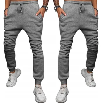 DStreet pánské tepláky šedé velikost XL