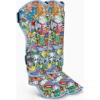 Chránič holeně pro bojový sport Chrániče holení Top King - THAI CULTURE M