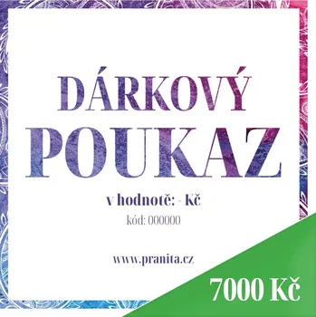 Dárkový potravinový koš Pranita - Dárkový poukaz v hodnotě 7000 Kč