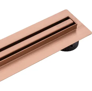 Odvodňovací žlab Balneo Slim & Low ProLine Copper odtokový žlábek 60 cm měď A0401090201-1