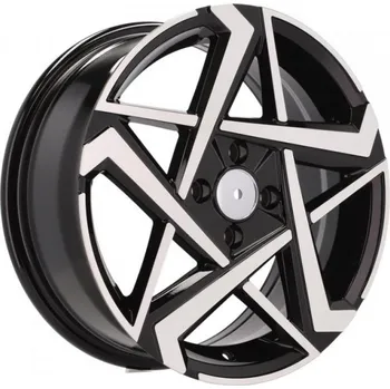 Alu kolo RACING LINE Alu kola Racing Line Y1237 6.5x16 4x100 ET45 Mb - Polished + Black 54.1