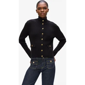 Dámský svetr KARDIGAN KARL LAGERFELD KNIT CARDIGAN BLACK