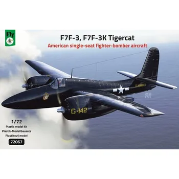 Plastikový model 1/72 F7F-3, F-3K Tigercat American fighter-bomber