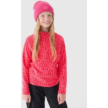 Dívčí oblečení Dívčí fleecové termoprádlo (top) 4F Junior 4FJWAW24UFLEF051-62A 158/164