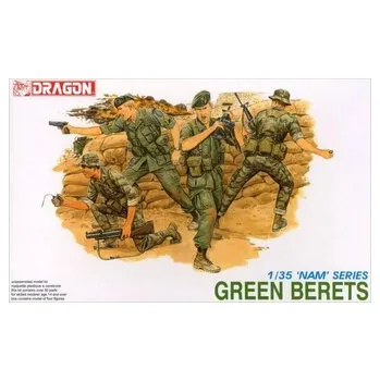 Plastikový model Model Kit figurky 3309 - GREEN BERETS (1:35)