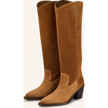 Dámské mokasíny Stuart Weitzman Dámské Kozačky Tate, hnědá, 41