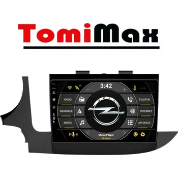 Autorádio TomiMax Opel Mokka Android 14 autorádio s WIFI, GPS, USB, BT HW výbava: 4 Core 1GB+16GB LOW - Model auta: Opel Mokka 2017---, Velikost obrazovky: Dotyková obrazovka: 9"