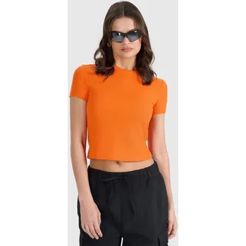 Dámské tričko Dámské tričko z vaflového úpletu 4F 4FRSS25TTSHF2749-70S xxl