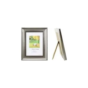 Obraz RÁMEČEK na fotografie HLINÍKOVÝ 13x18cm ČERNÝ Rám na fotku 18x13 cm Plexisklo