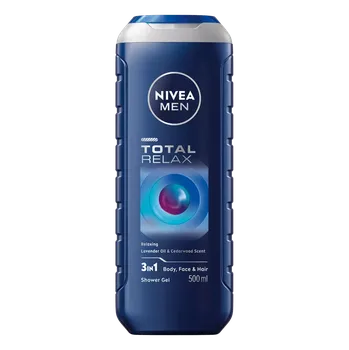 Koupelová kosmetika NIVEA MEN Total Relax sprchový gel 500ml