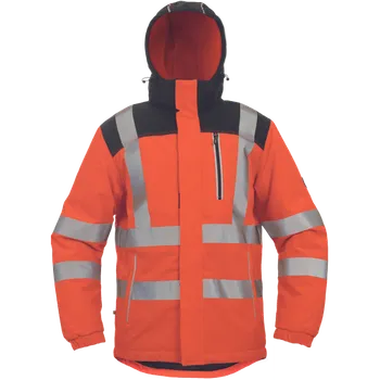 Dámská softshellová bunda CERVA GROUP a.s. KNOXFIELD HVPS WINT.parka Varianta: KNOXFIELD HVPS WINT.parka oranžová XL