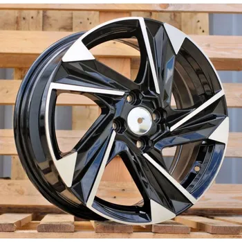 Alu kolo RACING LINE Alu kola Racing Line Y1220 6.5x16 4x100 ET45 Mb - Polished + Black 54.1
