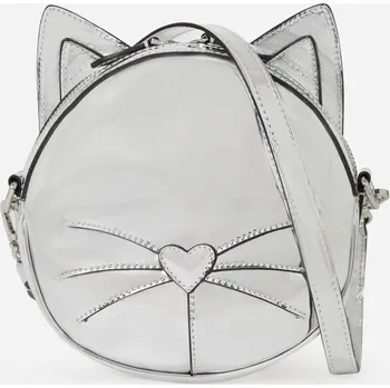 Kabelka KABELKA KARL LAGERFELD IKON LE CHAT BAG SILVER