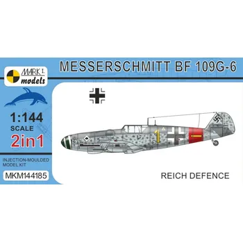 Plastikový model 1/144 Bf 109G-6 'Reich Defence' (2-in-1)