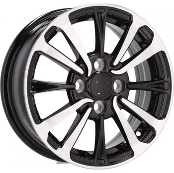 Alu kolo RACING LINE Alu kola Racing Line I0360 5.5x14 4x100 ET40 Mb - Polished + Black 54.1