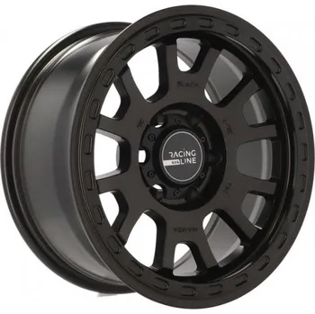 Auto-moto RACING LINE Alu kola Racing Line 3S1102 8.0x17 6x139.7 ET0 Blhm - Black Half Mat 110.1
