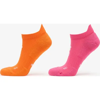 Ponožky On Core Run Sock Low 2-Pack Flame/ Pink XS