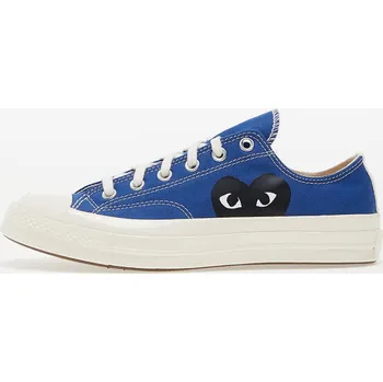 Pánské tenisky Tenisky Converse x Comme des Garçons PLAY Chuck 70 OX Blue/ Black/ Egret EUR 41.5