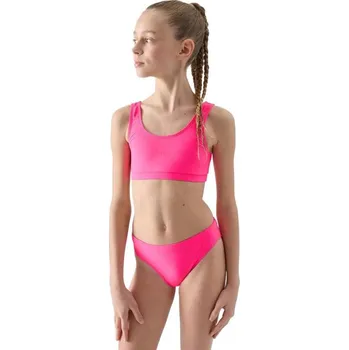 Dámské plavky Dívčí dvoudílné plavky 4F JUNIOR 4FJWMM00UBKSF027-55N 134/140