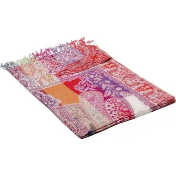 Šála Prostříhávaná šála z viskózy Tsewang mnohobarevná