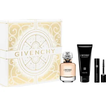 Kosmetická sada Givenchy L'INTERDIT dárková sada (EDP 50 ml + tělové mléko 75 ml + řasenka) dámská