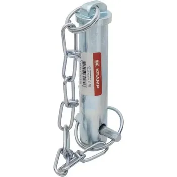 Příslušenství pro přívěs Zajišťovací čep 3. bodu s kolíkem O25 x 132/120 (otvor 8 mm)