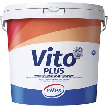 barva na zeď Barva proti plísním Vitex Vito Plus antibakteriální bílá 9l