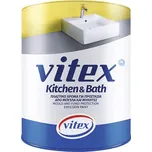 Barva na zeď Vitex Kitchen & Bath omyvatelná bílá 1l