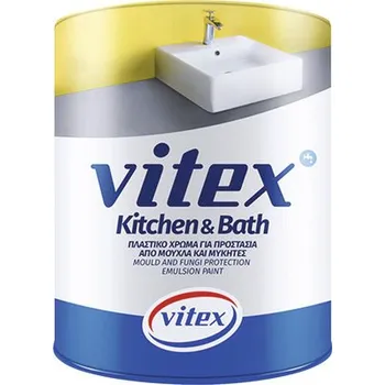 barva na zeď Barva na zeď Vitex Kitchen & Bath omyvatelná bílá 1l