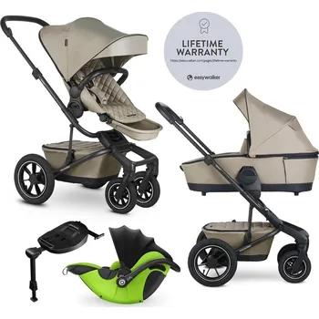 Kočárek EASYWALKER Kočárek kombinovaný Harvey⁵ Premium 2v1 Pearl Taupe LITE AIR + KIDDY Evoluna i-size 2