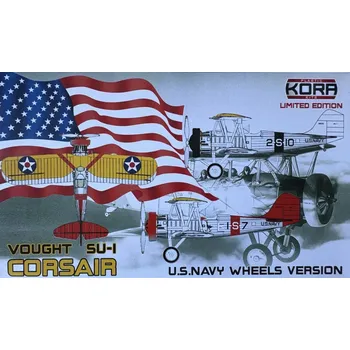 Plastikový model 1/72 Vought SU-1 Corsair US NAVY wheel version
