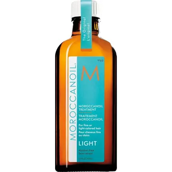 Vlasová regenerace Moroccanoil Treatment Light - Multifunkční olejová péče pro jemné a světlé vlasy 100 ml