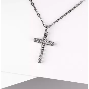 Řetízek Arventa - přívěsek a řetízek z chirurgické oceli se zirkony