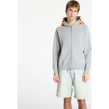 Pánská mikina Mikina A BATHING APE Tiger Full Zip Hoodie UNISEX Gray L