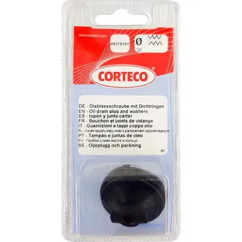 Olejová vana Corteco 49379181 Šroub výpusti oleje, olejová vana