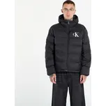 Bunda Calvin Klein Jeans Ls Nylon Monogram Pu Jacket Black XL
