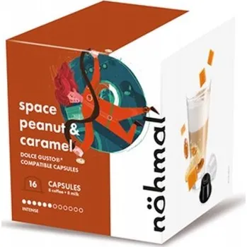 Kapsle do Dolce Gusto Nohmal Dolce Gusto Space Peanut & Carmel 16 ks
