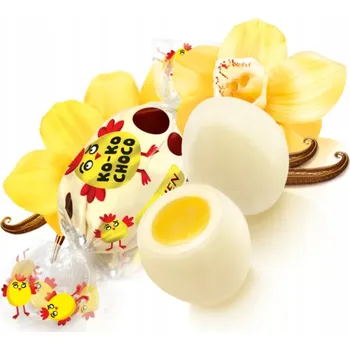 Bonbon Roshen Ko-Ko Choco White Bonbóny naplněné krémy v bílé polevě 1 kg