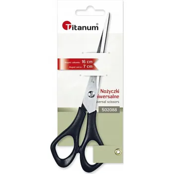 Kancelářské nůžky Titanum 15,5 cm