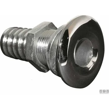 Člun Honda Nerezová palubní průchodka skrz trup pro hadici 3/4-24mm