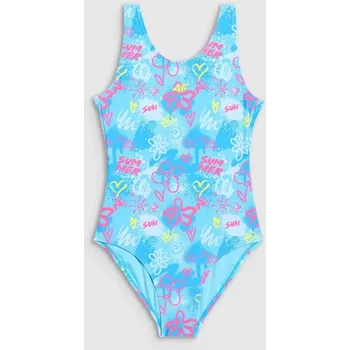 Dámské plavky Dívčí jednodílné plavky 4F 4FJRSS25USWSF114-91A 158/164